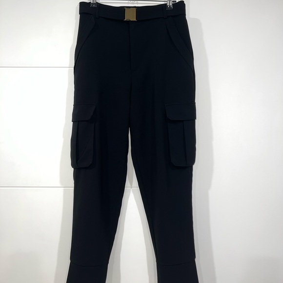 Bardot Pants - BARDOT black cargo pants | Size 12